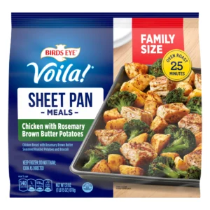 Birds Eye Sheet Pan Meals, Family Size Chicken With Rosemary Brown Butter Potatoes, Frozen, 31 oz.