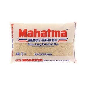 Mahatma Enriched Extra Long Grain White Rice 2 lb Bag